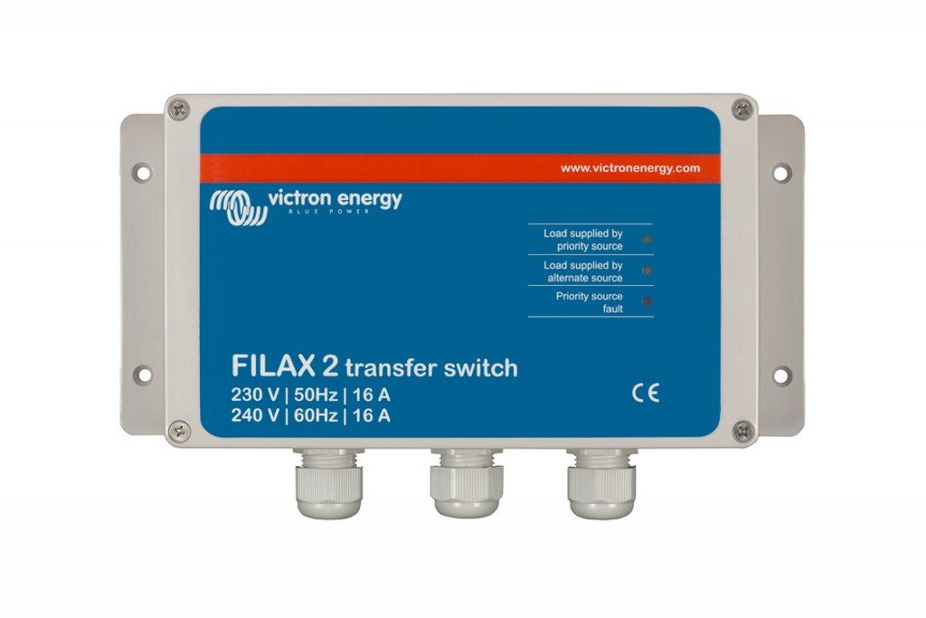 Victron Filax-2 230V/50Hz-240V/60Hz omschakelautomaat Image