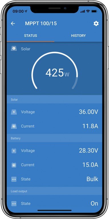 Victron SmartSolar MPPT 150/35 (12/24/48V) Image