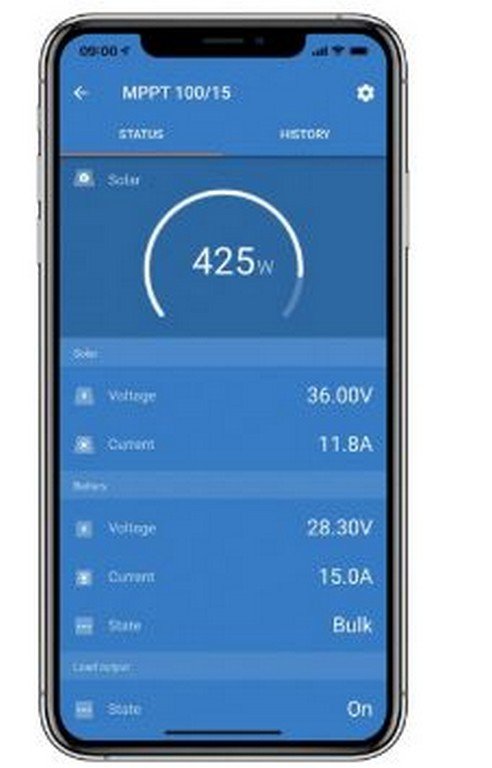 Victron SmartSolar MPPT 250/100-MC4 VE.Can (12/24/48V) Image