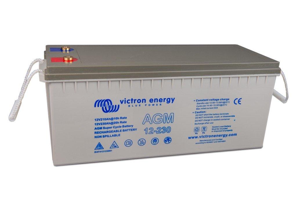 Victron AGM accu Super cycle 12V/230Ah (M8)