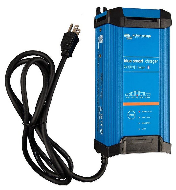 Let op!: dit is een 120V model. U kunt dit artikel daarom niet retourneren.<br />
Victron Blue Smart IP22 Acculader 24/12 (1) 120V NEMA 5-15