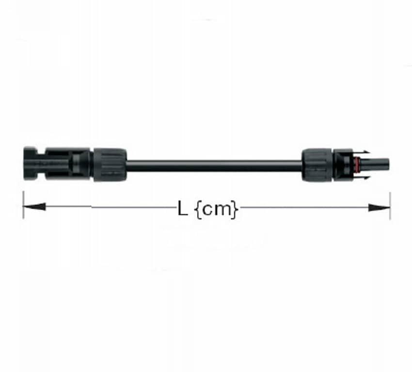 Totle Solarkabel - 4mm2 - 20 meter