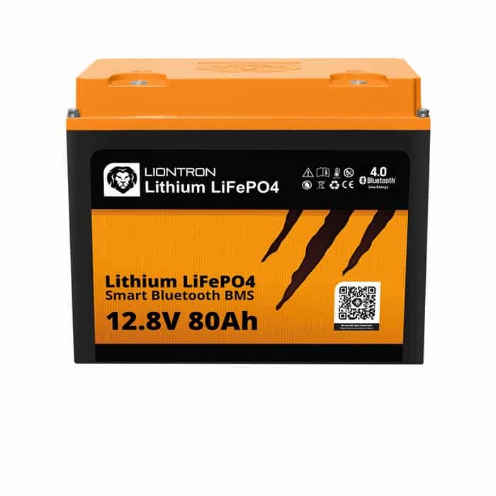 LionTron Lithium LifePO4 Accu 12,8 Volt 80Ah 1024Wh