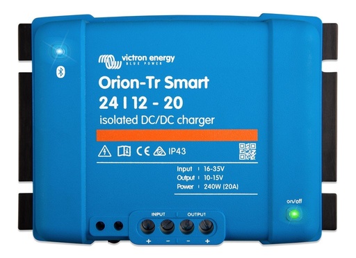 [8719076046080] Victron Orion-Tr Smart 24/12-20A (240W) geïsoleerd