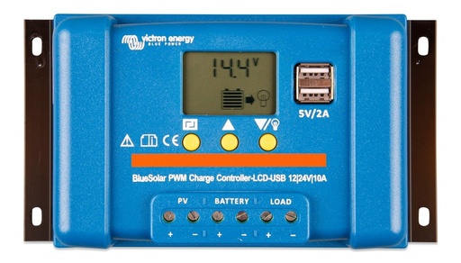 [8719076046189] Victron BlueSolar PWM 12/24V-10A LCD&USB