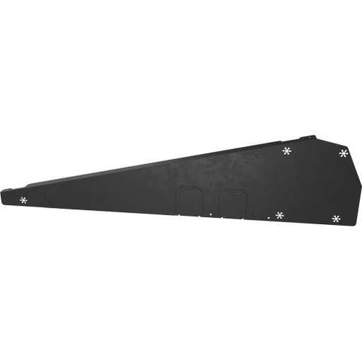 [8719925885341] Flatfix Fusion Winddeflector Rechts Zwart