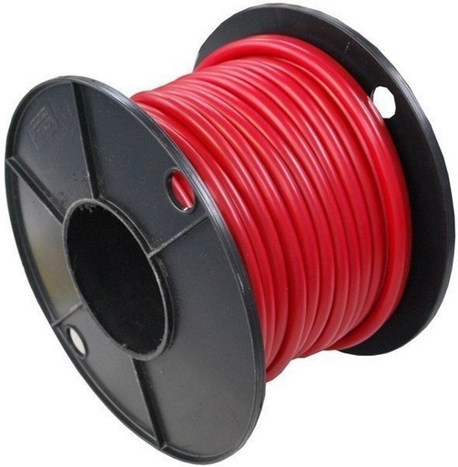 [6091624268246] Accukabel rood 10mm² rol van 25 meter