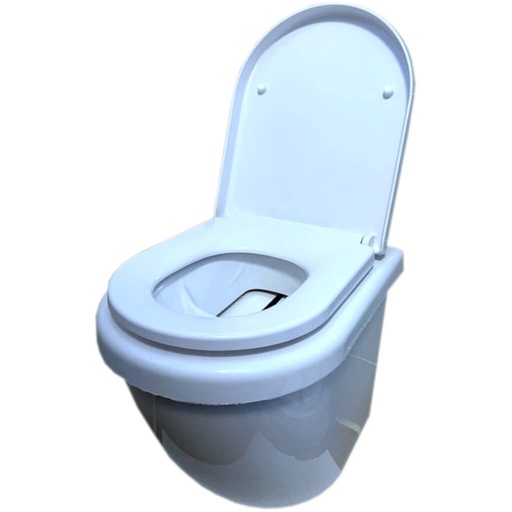 [8720299802230] Ecosave Comfort MO Hangtoilet - Urine Scheidend Droogtoilet - Verstelbaar